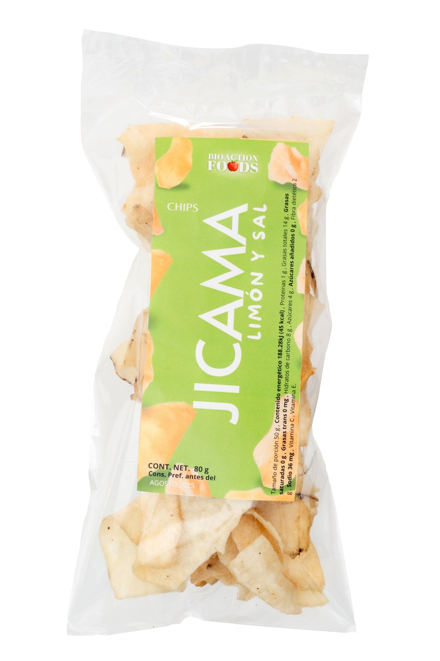 Jicama con limon y sal