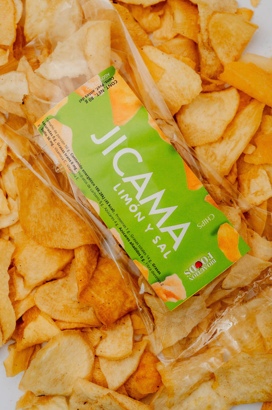 Jicama con limon y sal